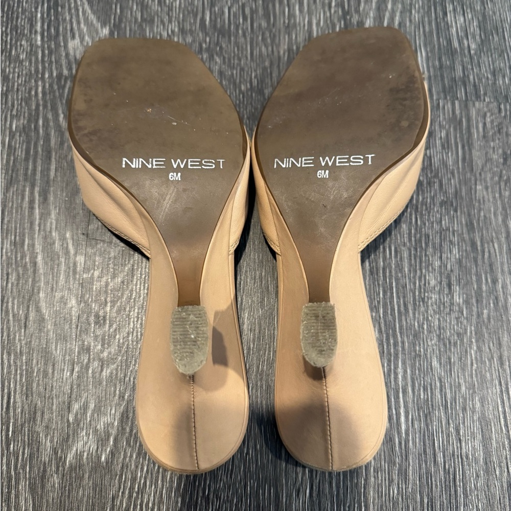 Nine West Tan Women's Heels - Picture 5 of 5